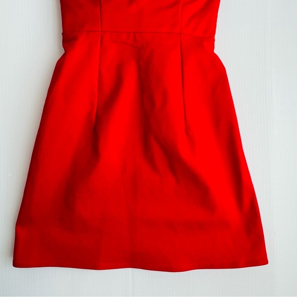 Princess Polly Novella Scarlet Mini Dress NWT size US 2 - Picture 5 of 11